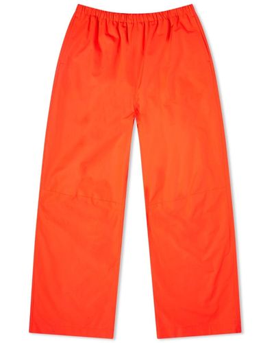 Gucci Oversize Skater Trousers - Red