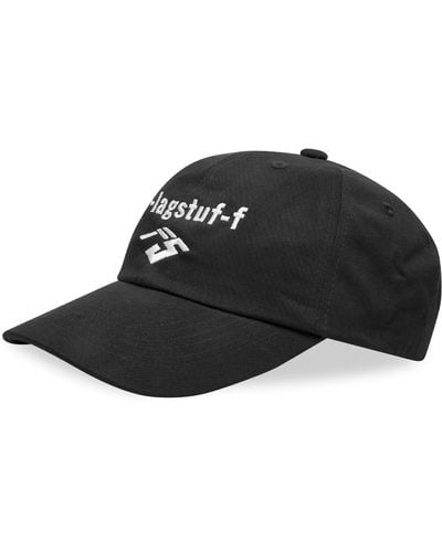 Flagstuff Bof 6 Panel Cap - Black