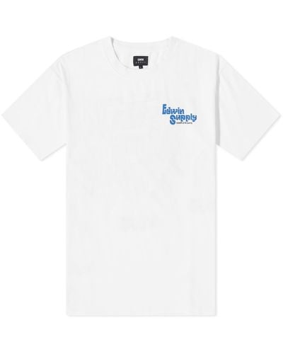 Edwin Temples Gate T-Shirt - White