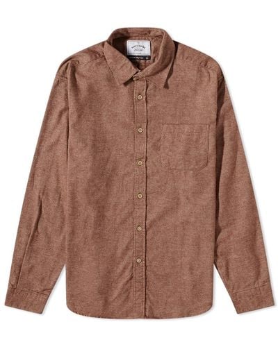 Portuguese Flannel Teca Flannel Shirt - Brown