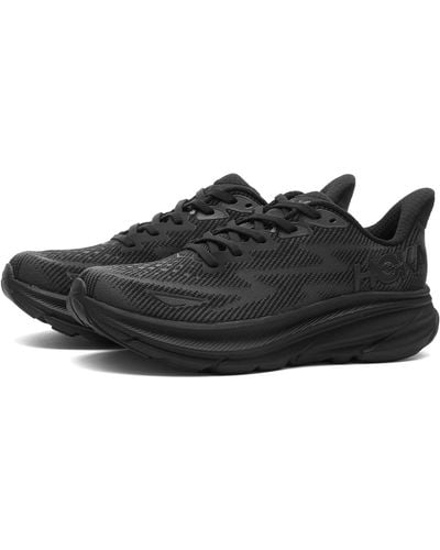 Hoka One One W Clifton 9 Sneakers - Black