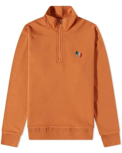 Orange Zipped sweaters for Men | Lyst