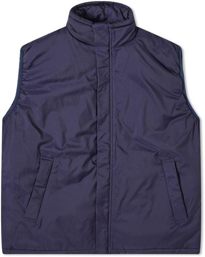 Beams Plus Mil Ripstop Puff Vest - Blue