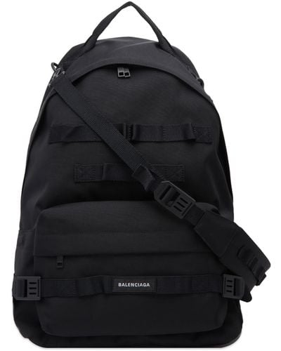Balenciaga Army Backpack - Black