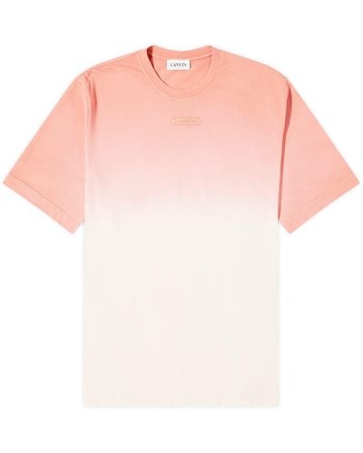 Lanvin Gradient T-Shirt - Pink