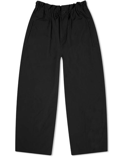 F/CE Lightweight Wide Trousers - Black