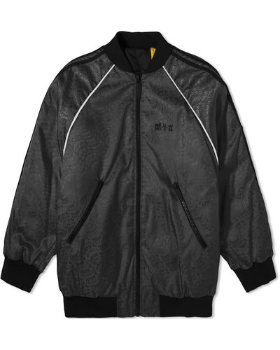 Moncler X Adidas Originals Seelos Bomber Track Jacket - Black