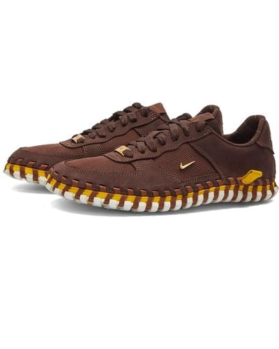 Nike X Jacquemus J Force 1 Low Lx Trainers - Brown