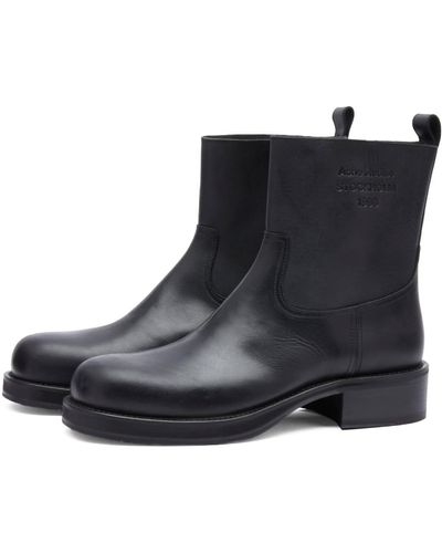 Acne Studios Besare Boots Trainers - Black