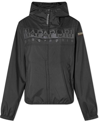 Napapijri Raymi Logo Zip Jacket - Gray