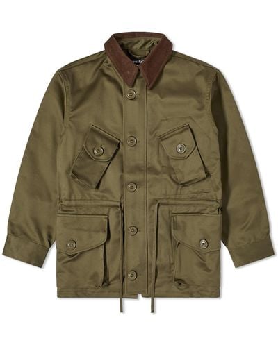 Monitaly Military Half Coat Type B - Green