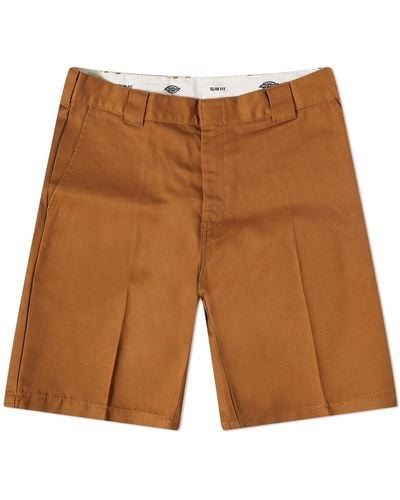 Dickies Slim Fit Shorts - Brown