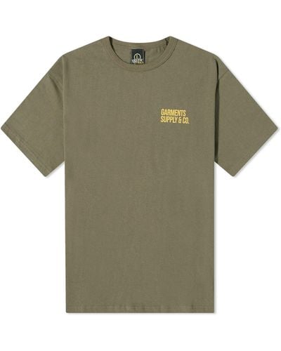 FRIZMWORKS Service Label T-Shirt - Green