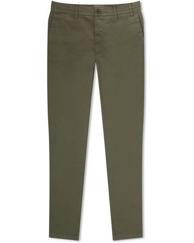 Norse Projects Aros Slim Light Stretch Chino - Green