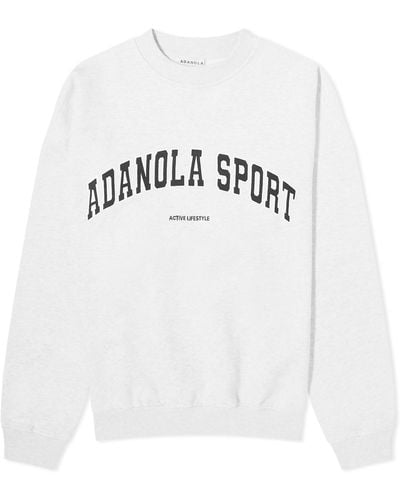 ADANOLA As Oversized Sweatshirt - White