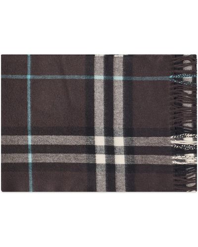 Burberry Giant Check Cashmere Scarf - Multicolor