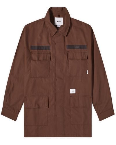 WTAPS 17 Shirt Jacket - Brown