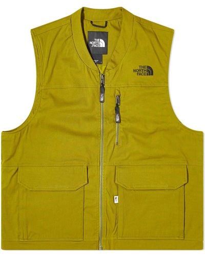 The North Face Heritage Cotton Vest - Green