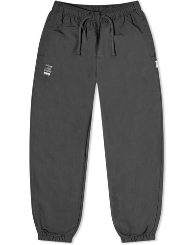 WTAPS 01 Nylon Track Pants - Grey