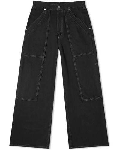 Maison Margiela Denim 5-Pocket Trousers - Black