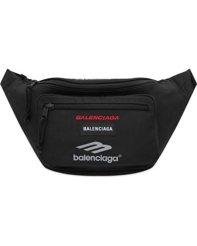 Balenciaga Explorer Cross Body Bag - Black