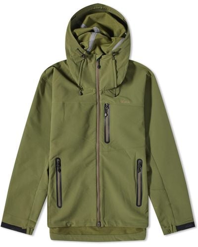 NANGA Soft Shell Stretch Jacket - Green