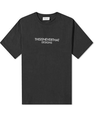 thisisneverthat Fr-Logo T-Shirt - Black