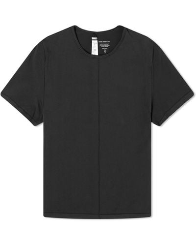 GOOD AMERICAN So Soft Sculpted T-Shirt - Black