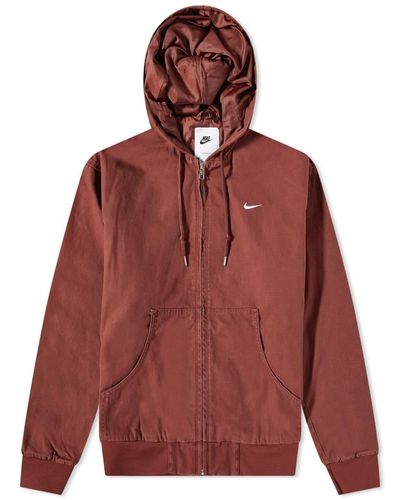 Red Nike Jackets for Men | Lyst UK - Page 2