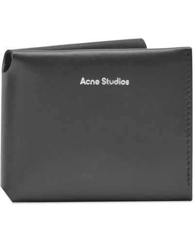 Acne Studios Folded Card Holder - Black