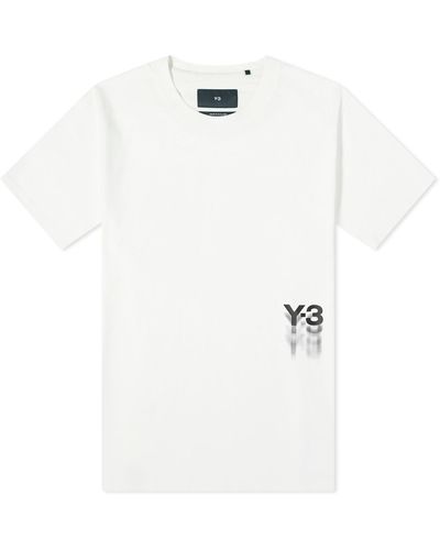 Y-3 Graphics Short Sleeve T-Shirt - White