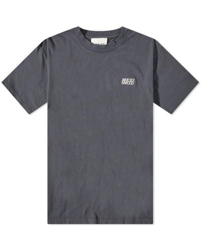 Bricks & Wood Logo T-shirt - Gray