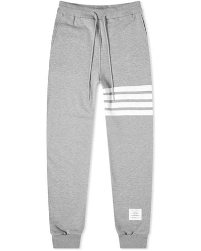 Thom Browne Engineered Stripe Sweat Pant - Gray