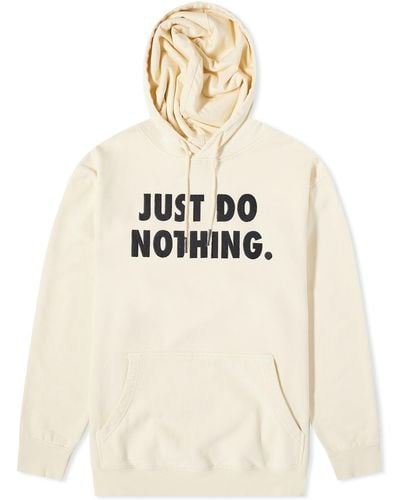 Market Just Do Nothing Hoodie - White