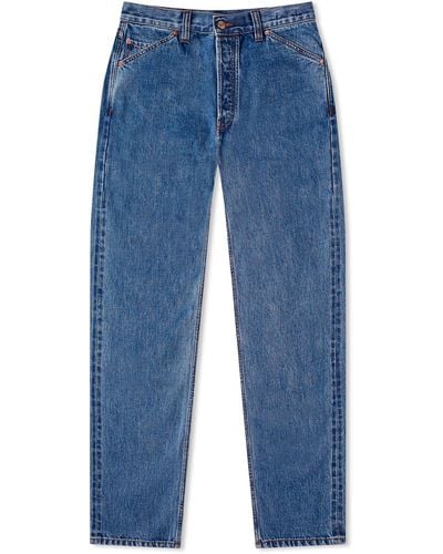 Drake's Selvedge Denim Jeans - Blue