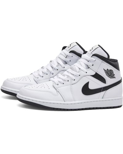 Nike 1 Mid Trainers - White