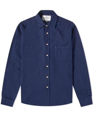 Portuguese Flannel Teca Shirt - Blue