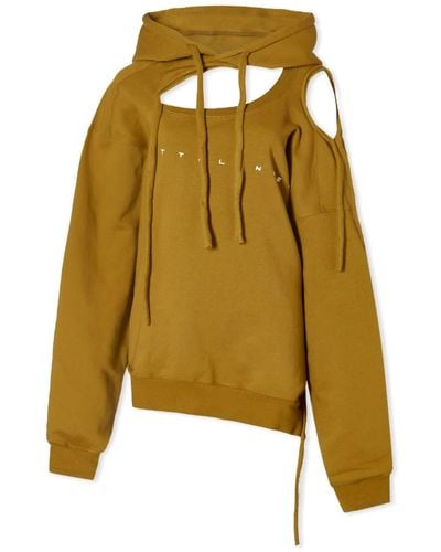 OTTOLINGER Deconstructed Hoodie - Yellow