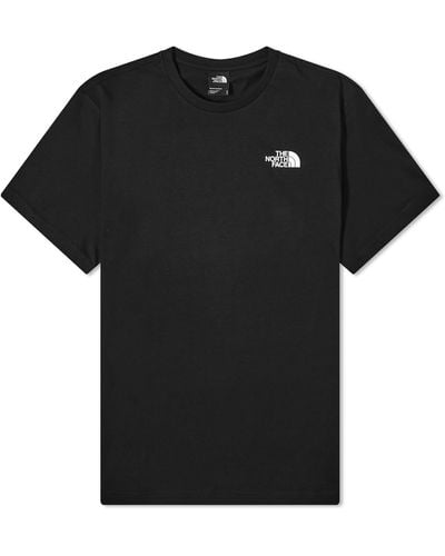 The North Face Redbox Celebration T-Shirt - Black