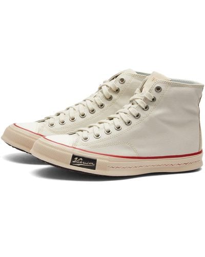 Visvim Skagway Hi-Top Patten Sneakers - White
