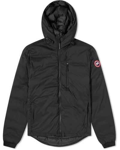 Canada Goose Lodge Hooded Jacket - Black