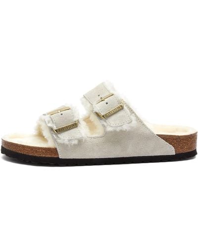 Birkenstock Arizona Shearling - White