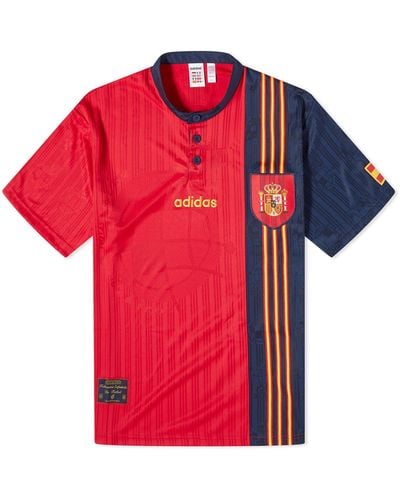 adidas Spain Home Jersey 96 - Red