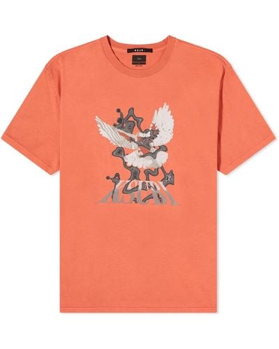 Ksubi Flight Biggie T-Shirt - Orange