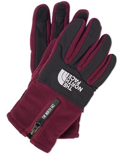 The North Face Denali E-Tip Glove - Purple
