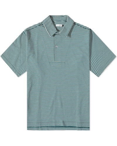 Pop Trading Co. X Gleneagles By End. Ministriped Shirt - Blue
