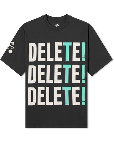 The Trilogy Tapes Delete! T-Shirt - Black