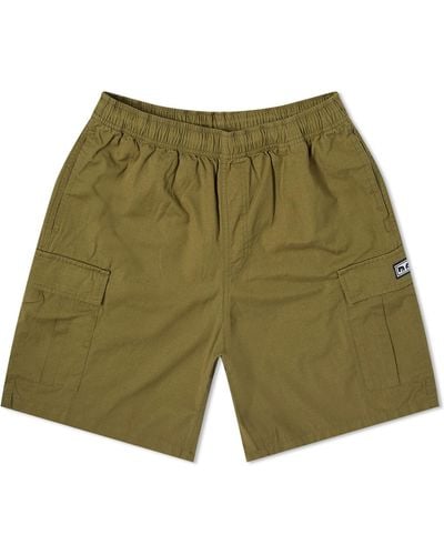 Obey Easy Ripstop Cargo Shorts - Green