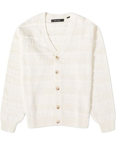 Daily Paper Rajih Knitted Cardigan - White