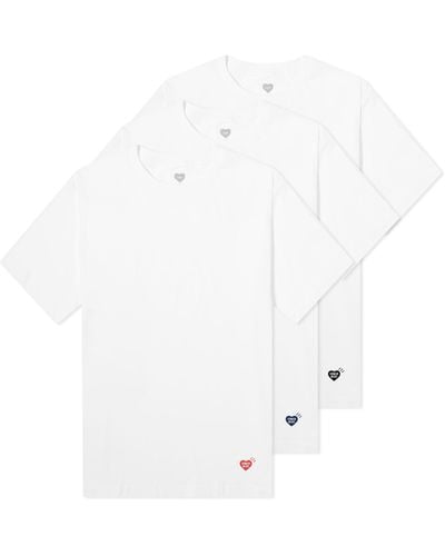 Human Made 3 Pack T-Shirt - White